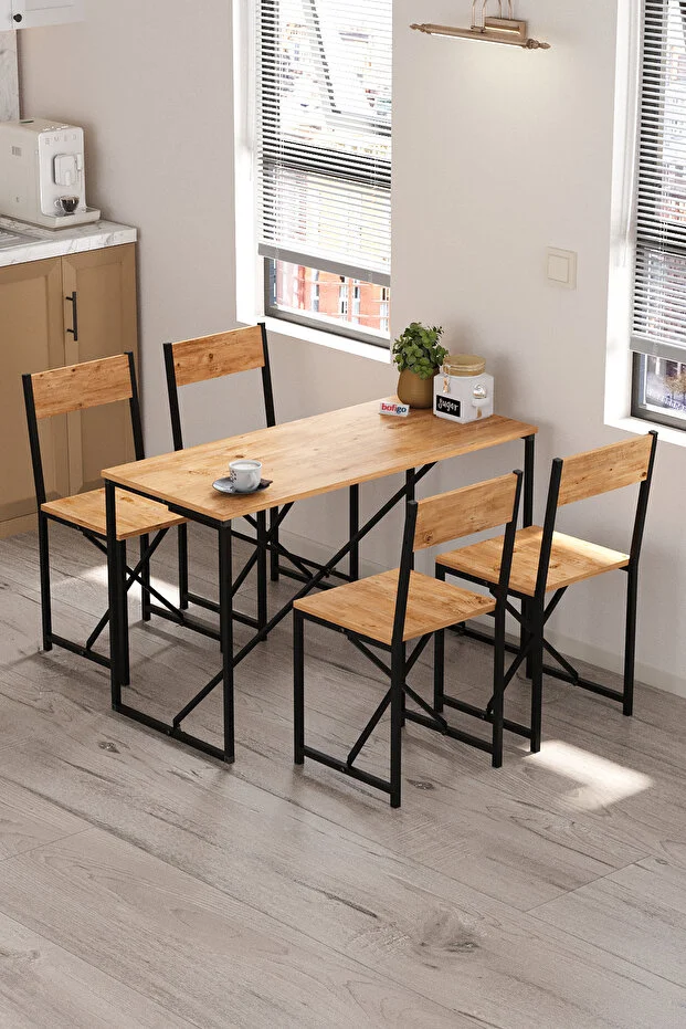 4lü Mutfak Seti Mutfak Masa ve Sandalye Seti